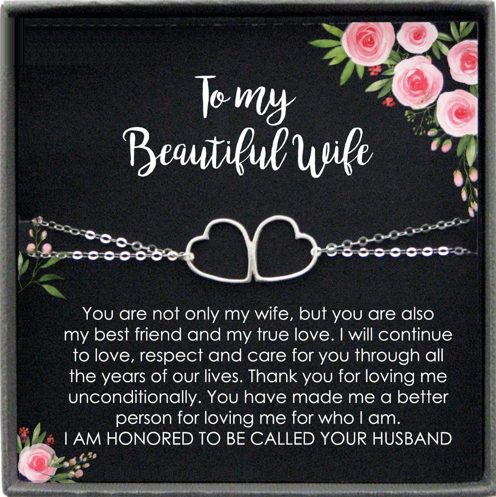 Amazon.com : To My Wife Gift, Wedding Anniversary Card Gift for Her, I Love My  Wife Wallet Card, Romantic Deployment Present for Wife from Husband, I Love  You Gifts for Her, Sentimental